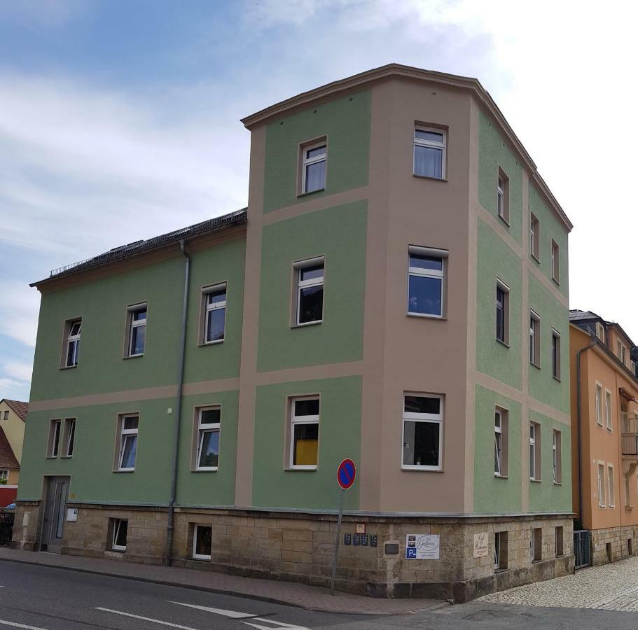 Pension Goldstück Bad Schandau Eksteriør billede